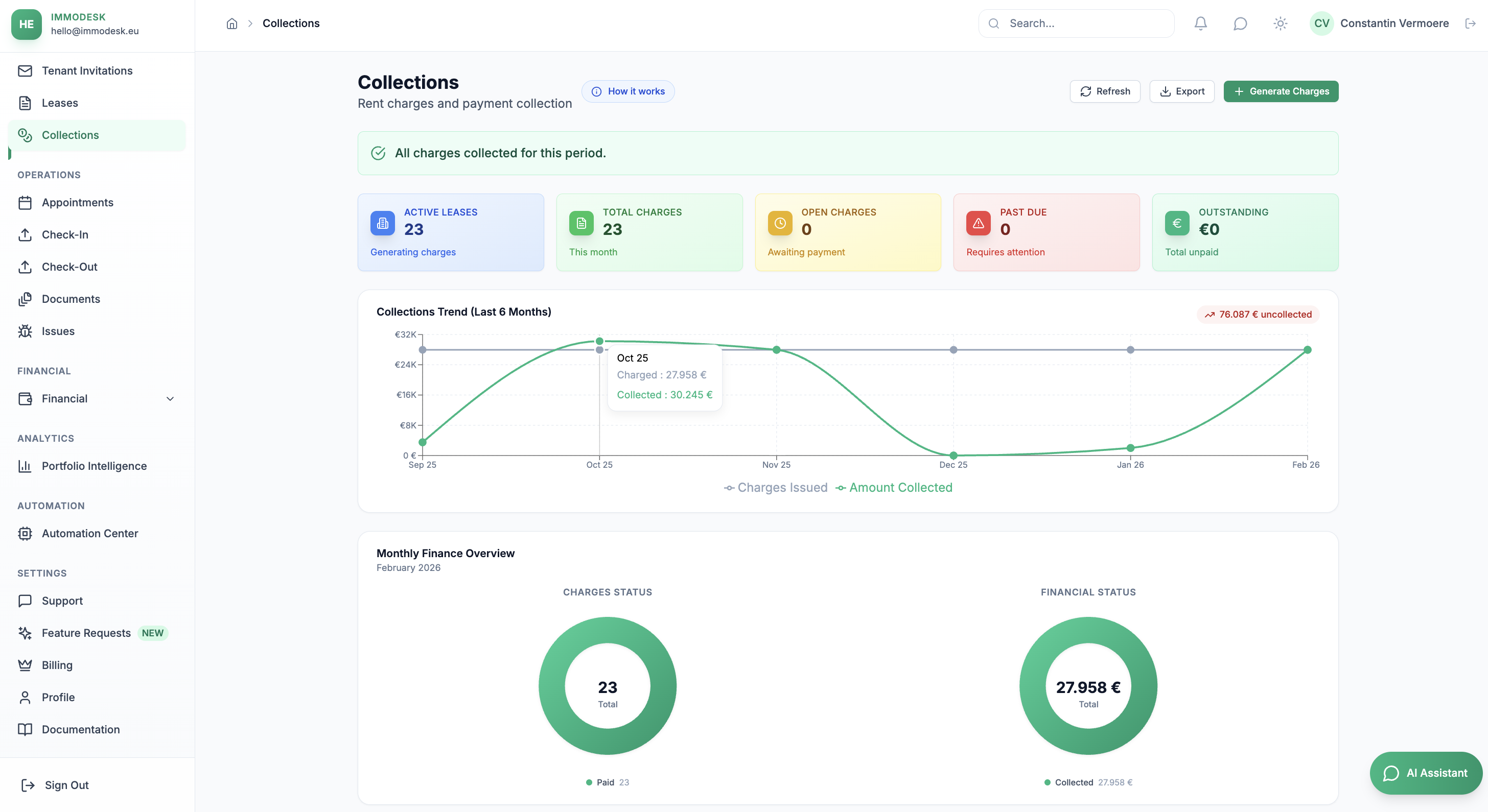Collections & Rent Follow-up